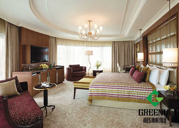 防火貼麵板酒店家具案例圖